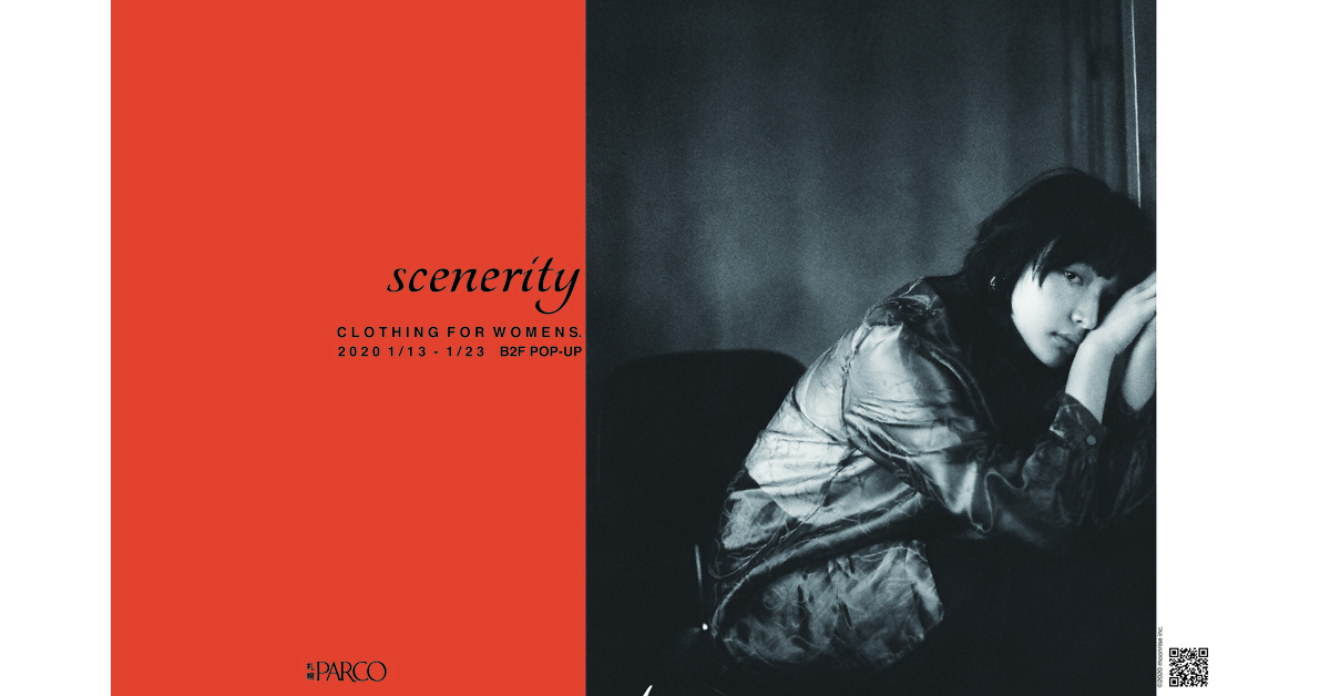 scenerity POP UP STORE in SAPPORO PARCO