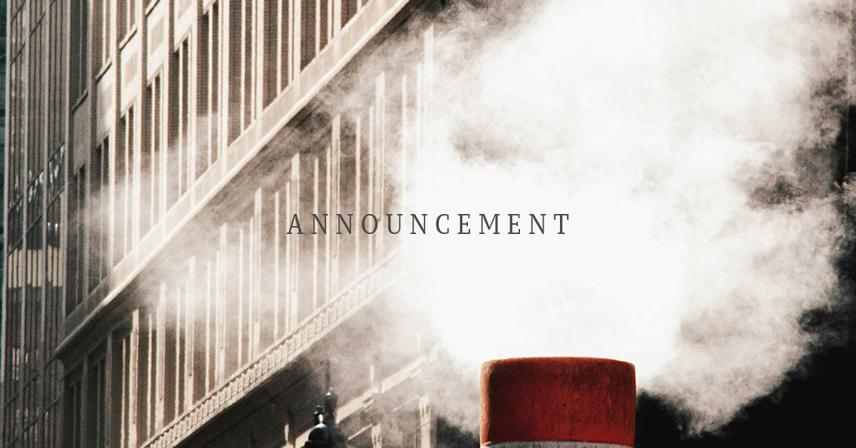 Announcement